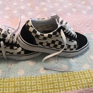 Vans Old Skool Primary Checked Shoes